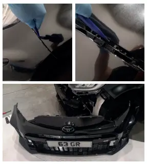 LDZER TOYOTA YARIS GR 2021+ Bumper Beam Mounting Kit-FIG5