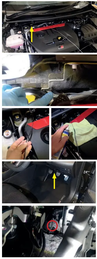 LDZER TOYOTA YARIS GR 2021+ Bumper Beam Mounting Kit-FIG8