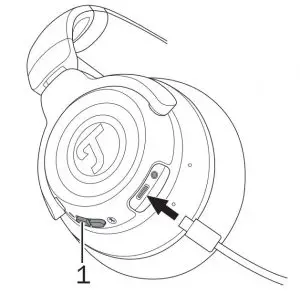 FIG 1 Charging the rechargeable battery