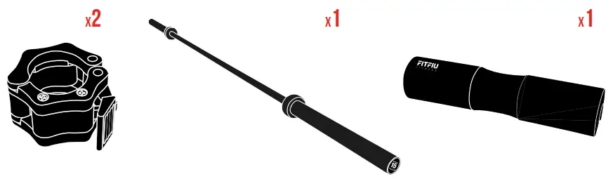 FITFIU KITBAR-150 Fitness Machine - 1