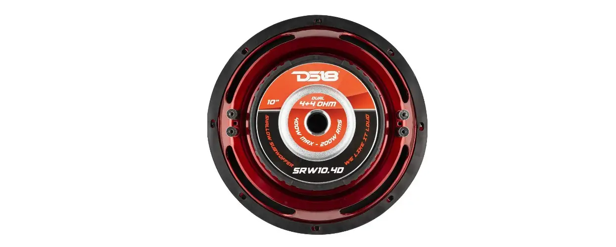 Ds18 Srw10.4d 10 Inch Shallow Subwoofer Owner's Manual
