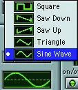 WAVES MondoMod Modulation Chorus Plus - Waveform section