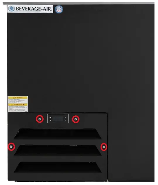 BEVERAGE-AIR GF34HCB 34 Inches Top Loading Glass and Plate Chiller in Stainless Steel - fig 8