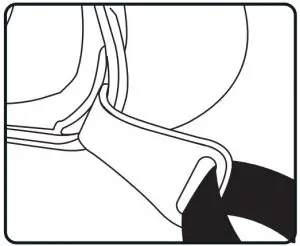 Using the Optional Headgear Clips