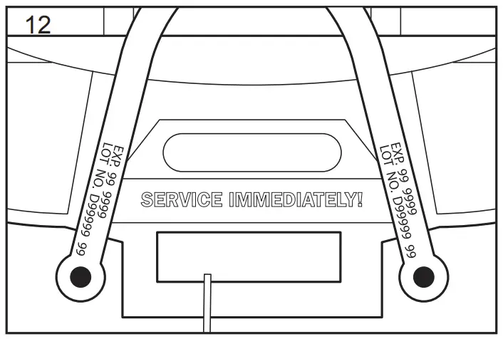 Model “A” Cartridge Installation
Instructions illustration