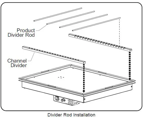 Hatco GRS-42-A Glo-Ray 42" Wide x 6" Deep Stainless Steel Top Aluminum Base Free-Standing