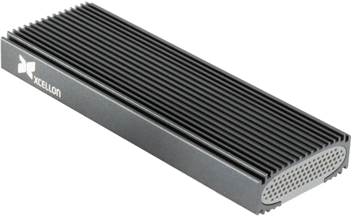 XCELLON M2NS USB C 3.2 Gen 2 M.2 SSD Enclosure