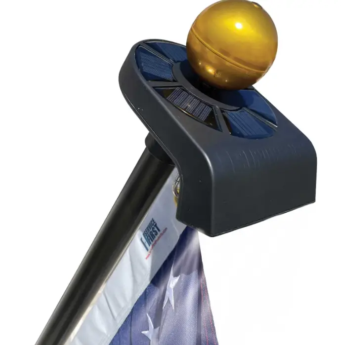 SERVICE-FIRST-Wall-Mount-Flagpole-Solar-Power-Light
