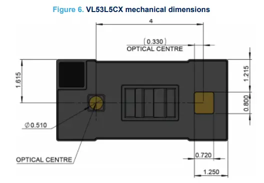 ST-VL53L5CX-Tanging-Sensor-Module-fig-8