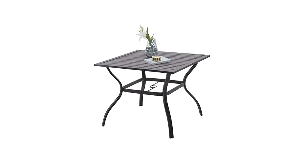 Global Industrial Suare Steel Mesh Outdoor Cafe Table User Manual Global Industrial Suare Steel Mesh Outdoor Cafe Table User Manual