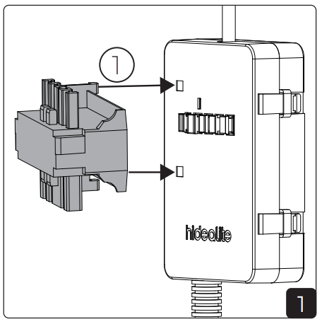 hidealite 7910446 Q-Box Mini 3 Pole Linect Installation