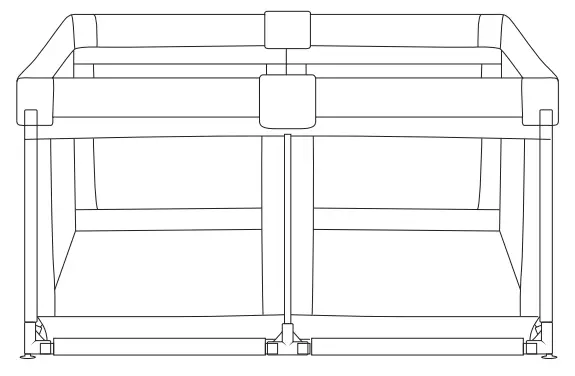 hisbaby HB-BS-BPP150-GR Baby Playpen - Fig 10
