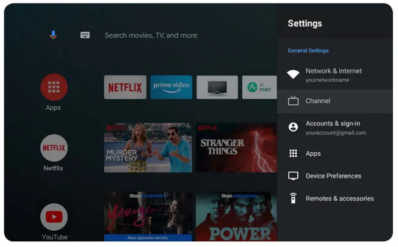 kogan KAQLED50XT9510STA QLED 50 inch Smart HDR 4K TV Series 9 XT9510 -Global settings