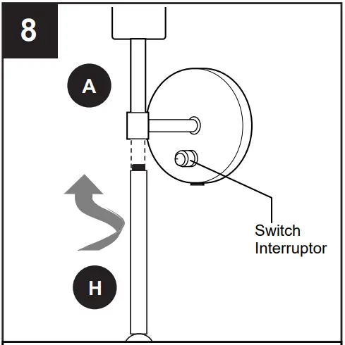 allen roth WSC62 1CH 1 Light Chrome LED Wall Sconce - Figure 16