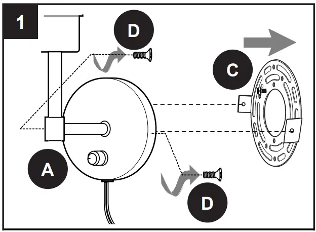 allen roth WSC62 1CH 1 Light Chrome LED Wall Sconce - Figure 6