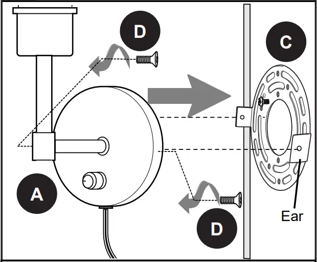 allen roth WSC62 1CH 1 Light Chrome LED Wall Sconce - Figure 8