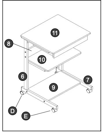 MAIN PARTS LAYOUT