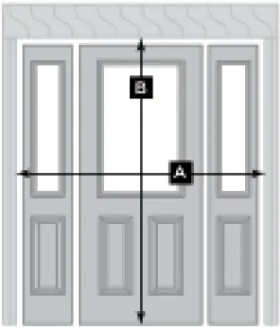 Masonite 1524015 60-in x 80-in Fiberglass Full Lite Left-Hand Inswing 05