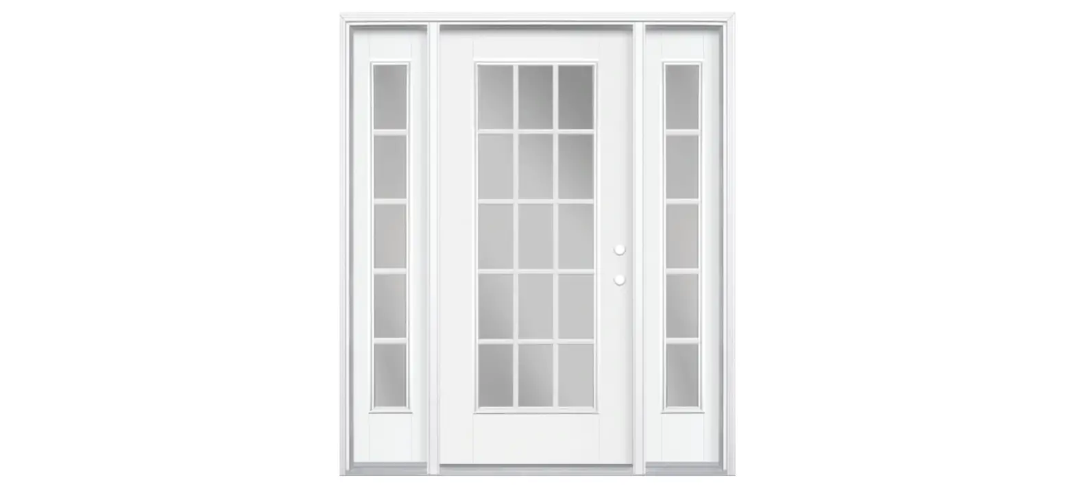 Masonite 1524015 60-in X 80-in Fiberglass Full Lite Left-hand Inswing User Manual Masonite 1524015 60-in X 80-in Fiberglass Full Lite Left-hand Inswing User Manual