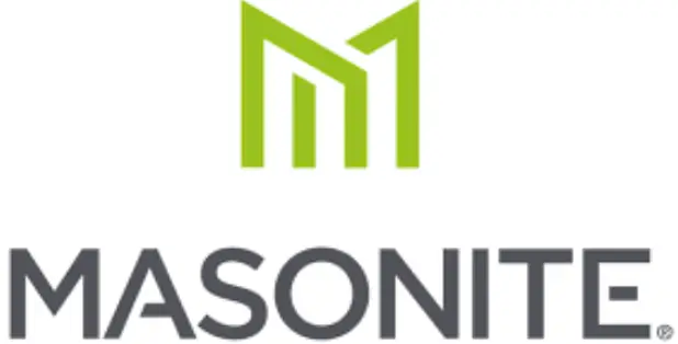 Masonite 1524015 60-in x 80-in Fiberglass Full Lite Left-Hand Inswing logo