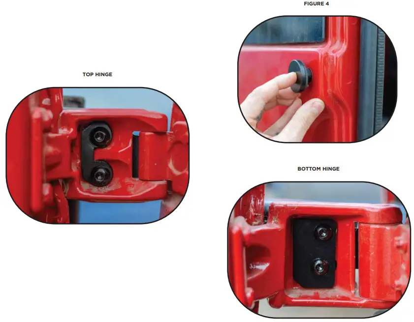 FVCO SP1104B Sprinter Rear Tire Carrier - FIGURE 6