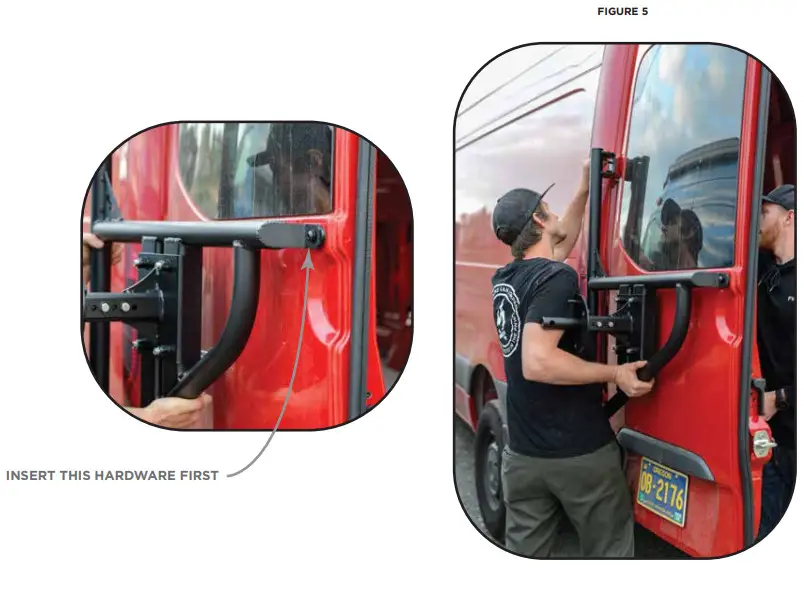 FVCO SP1104B Sprinter Rear Tire Carrier - FIGURE 7