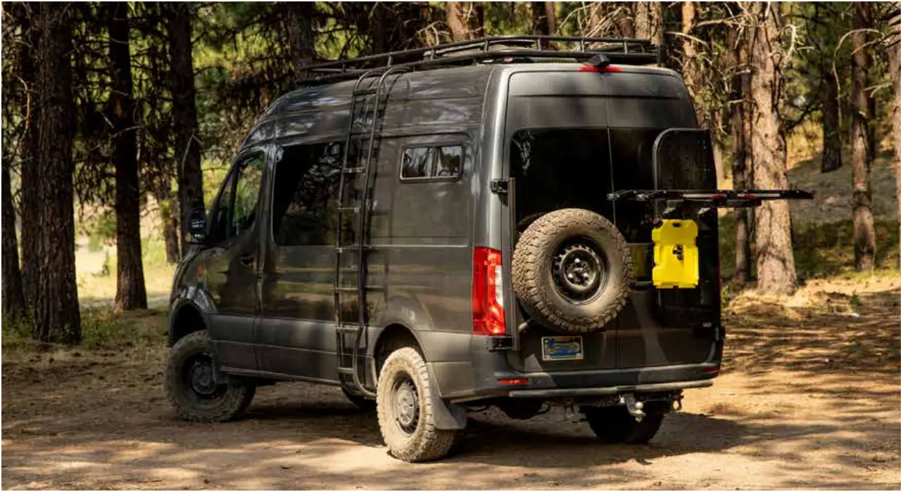 FVCO SP1104B Sprinter Rear Tire Carrier