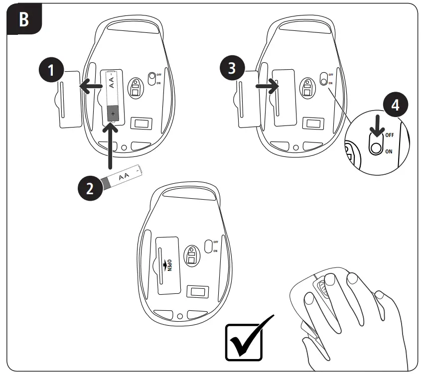 hama MW-500 6 Button Mouse - B