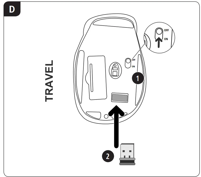 hama MW-500 6 Button Mouse - D