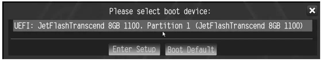 ASRock X670E Taichi Motherboard - Insert the USB drive with Windows 11 installation files