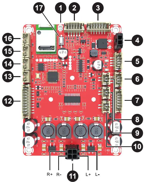 DAYTON AUDIO KABD-230 2 x 30W Amplifier Board with DSP and Bluetooth-1