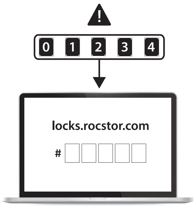 rocstor R20 Slim Keyed Lock-