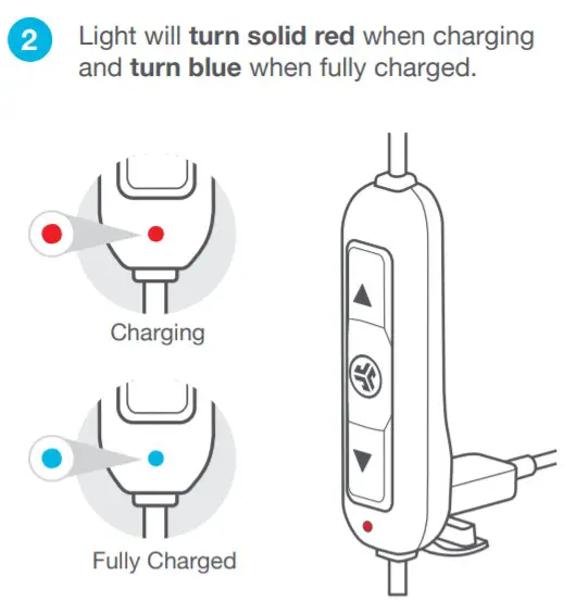 JLABAUDIO Bluetooth Earbuds - CHARGINGa