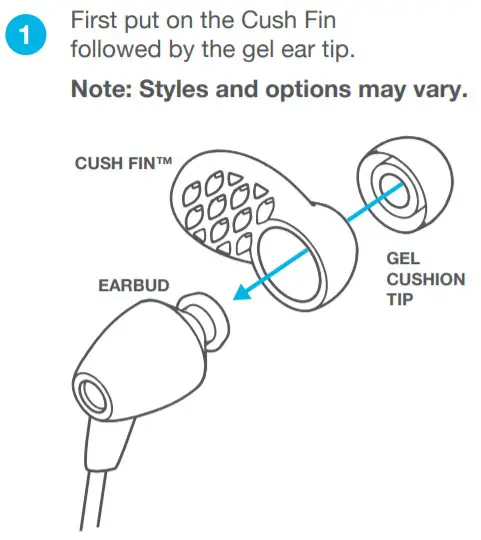 JLABAUDIO Bluetooth Earbuds - FITTING