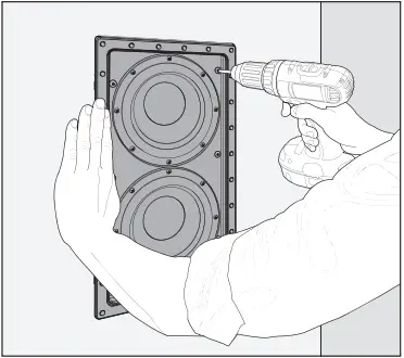 Paradigm DCS-208IW3 Performance In-Wall Subwoofer Fig. 4c