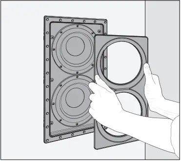 Paradigm DCS-208IW3 Performance In-Wall Subwoofer Fig. 4d