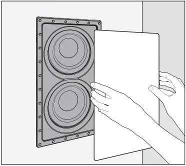 Paradigm DCS-208IW3 Performance In-Wall Subwoofer Fig. 4e