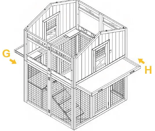 aivituvin-AIR66-Foldable-Chicken-Coop-for-3-to-4-Chickens-FIG 9