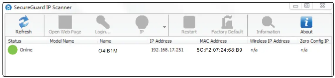 Web Operation and Login
