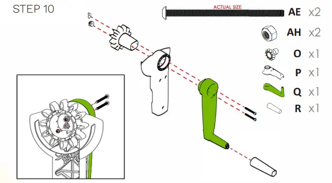 GREAT-GREEN-SYSTEMS-245-Litre-Maze-Compost-Tumbler-Instruction-FIG-14