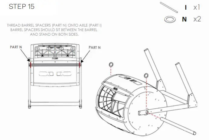 GREAT-GREEN-SYSTEMS-245-Litre-Maze-Compost-Tumbler-Instruction-FIG-19