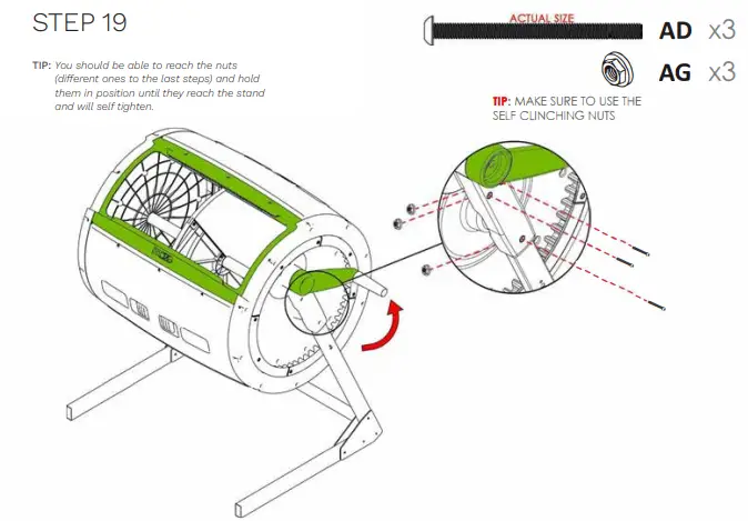 GREAT-GREEN-SYSTEMS-245-Litre-Maze-Compost-Tumbler-Instruction-FIG-23