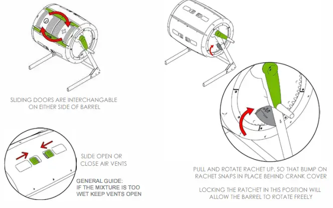 GREAT-GREEN-SYSTEMS-245-Litre-Maze-Compost-Tumbler-Instruction-FIG-27
