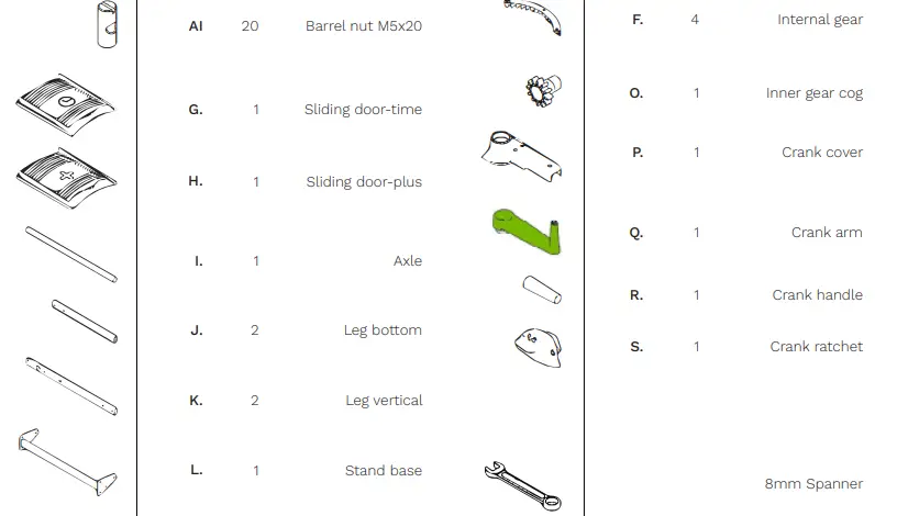 GREAT-GREEN-SYSTEMS-245-Litre-Maze-Compost-Tumbler-Instruction-FIG-3