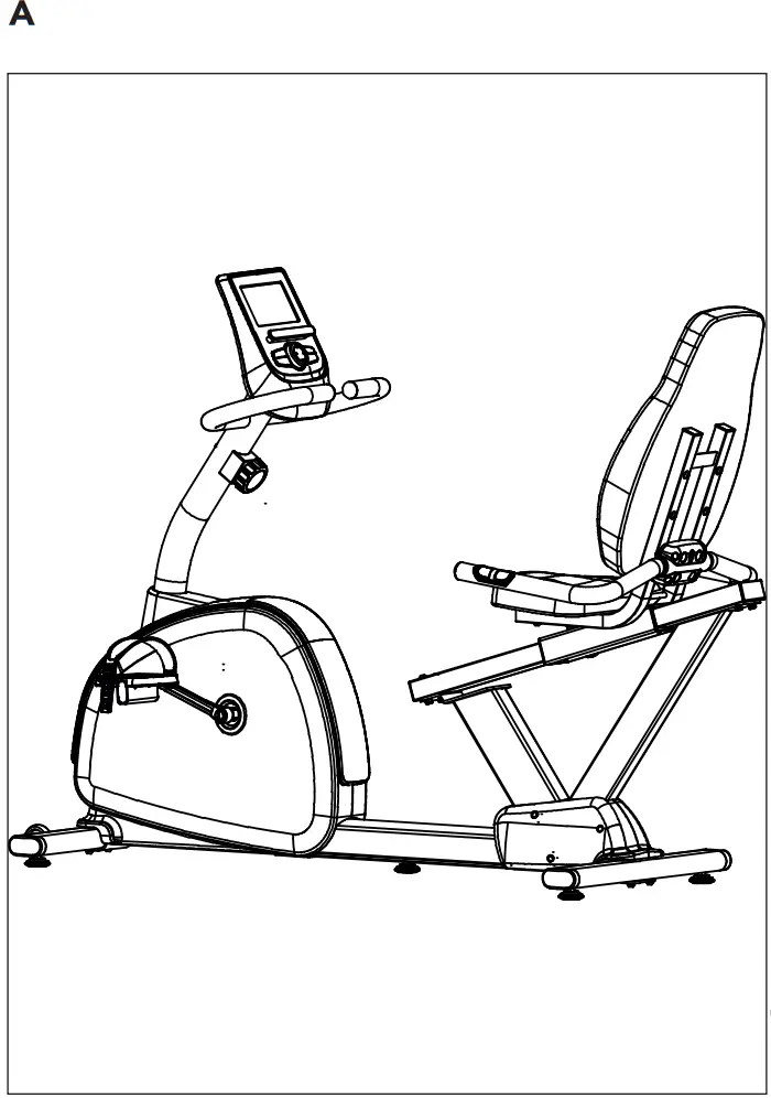 TUNTURI F20R Recumbent Bike Competence - Fig 1