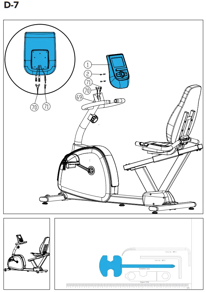 TUNTURI F20R Recumbent Bike Competence - Fig 10