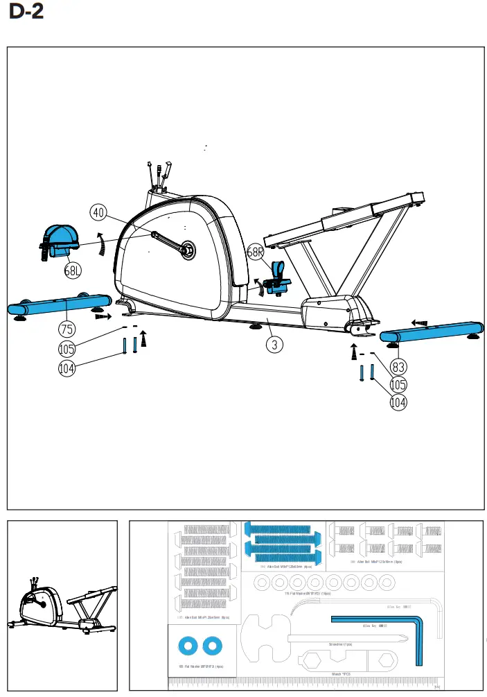 TUNTURI F20R Recumbent Bike Competence - Fig 5