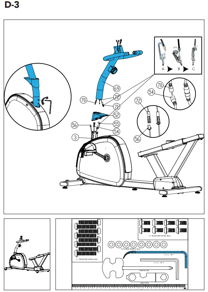 TUNTURI F20R Recumbent Bike Competence - Fig 6