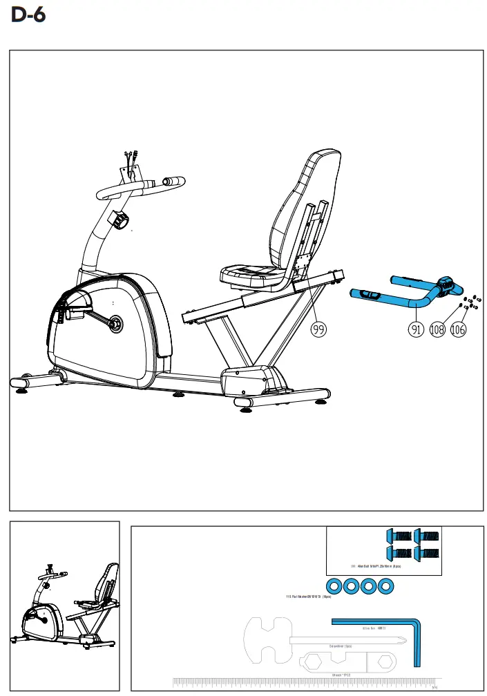TUNTURI F20R Recumbent Bike Competence - Fig 9