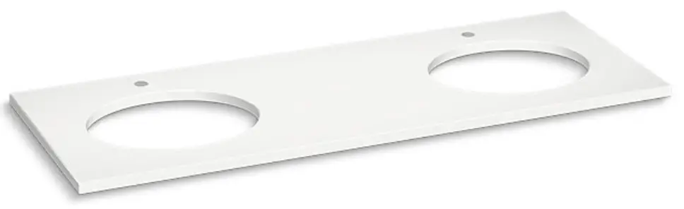KOHLER-K-28256-Silestone-Quartz-61-Inch-Vanity-Top-with-Oval-Cutouts-fig1